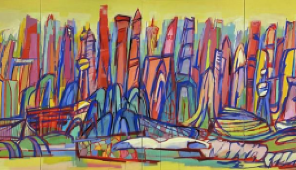 艺术家晨晓的城市答案：中国好色彩