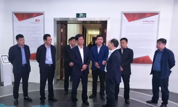番禺区旧水坑经济开发区领导莅临广东格林检测技术有限公司指导工作